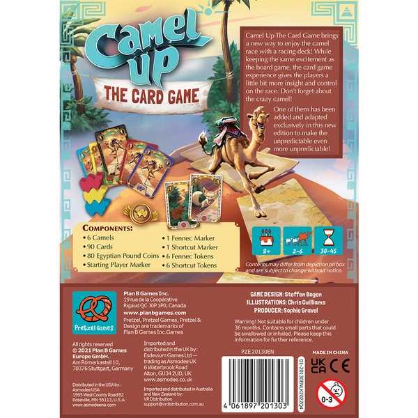 Camel Up Card Game - 2nd Edition
