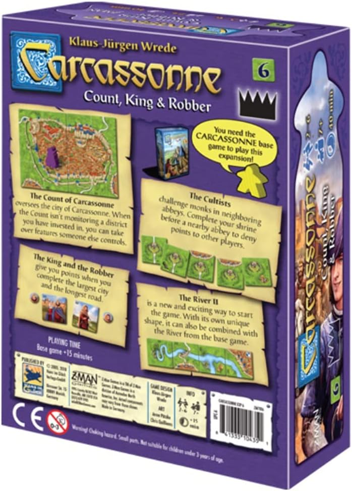 Carcassonne: Count, King & Robber