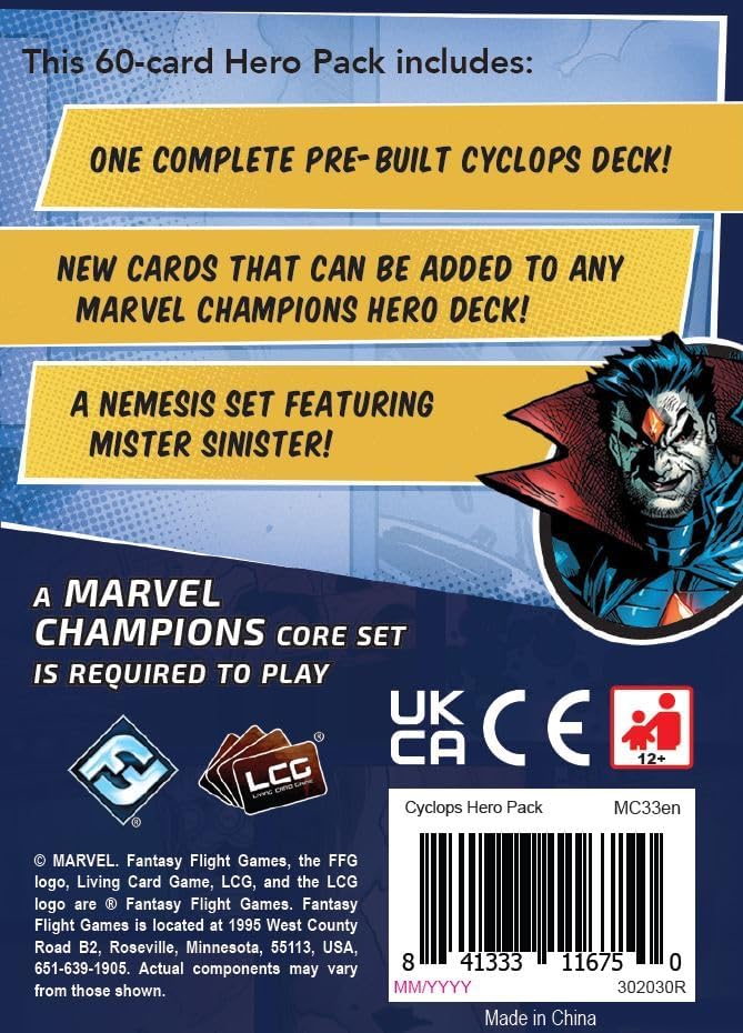 Marvel Champions: Cyclops Hero Pack