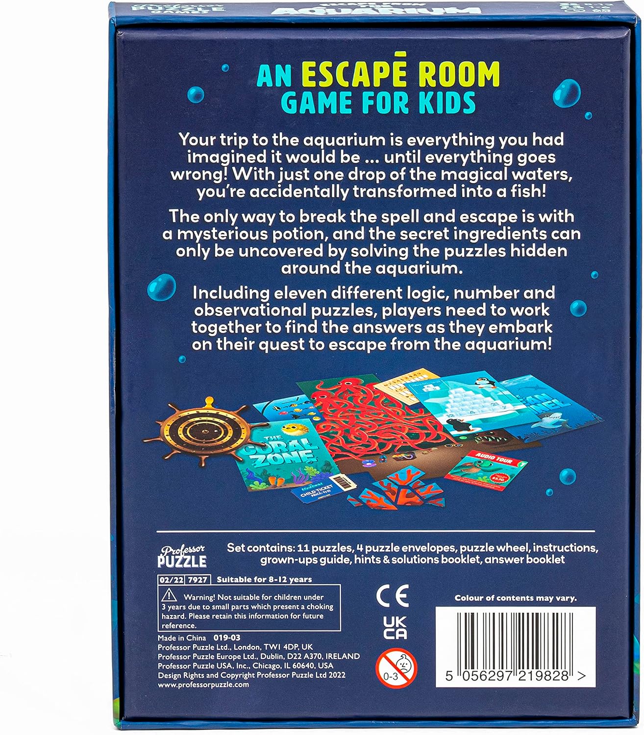 Professor Puzzle - Escape from the Aquarium
