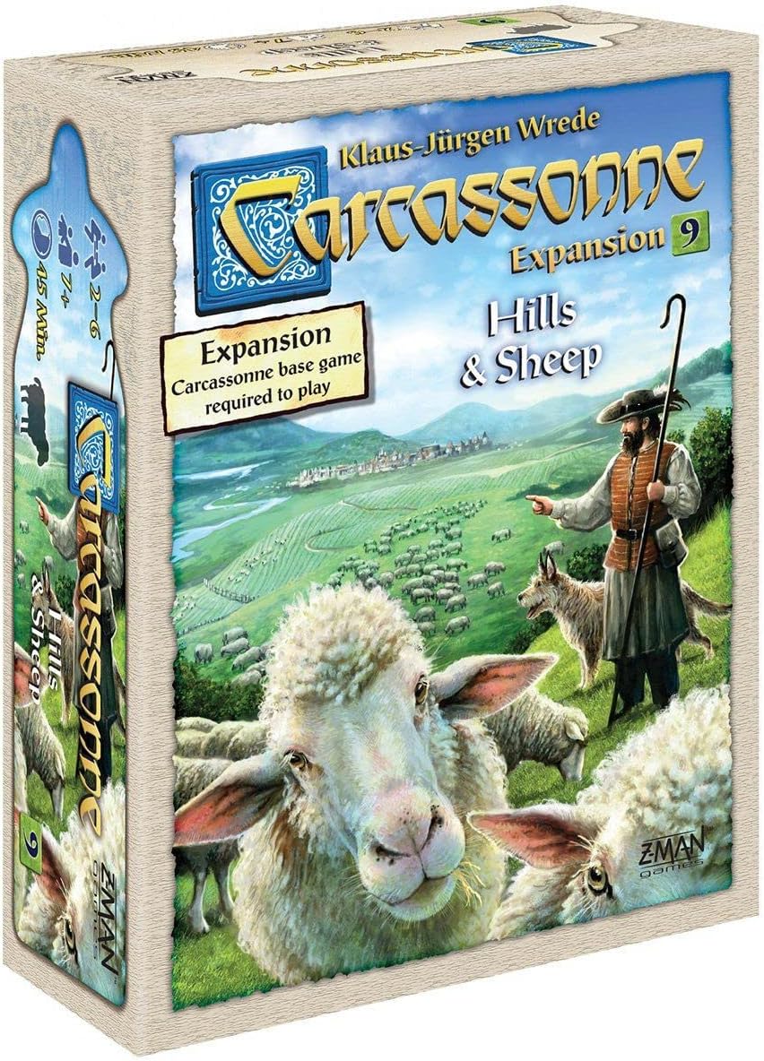 Carcassonne: Hills and Sheep
