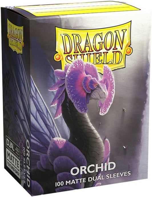 Dragon Shield AT-15041 Standard Size Dual Matte 100pcs - Orchid