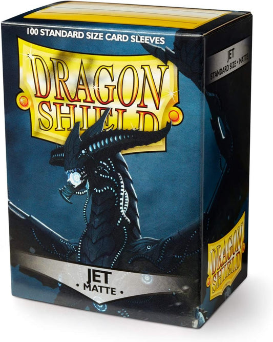 Dragon Shield AT-11024 Matte Standard Size Sleeves 100pcs - Jet
