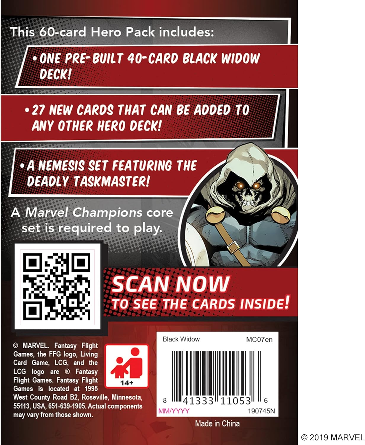 Marvel Champions - Black Widow Hero Pack