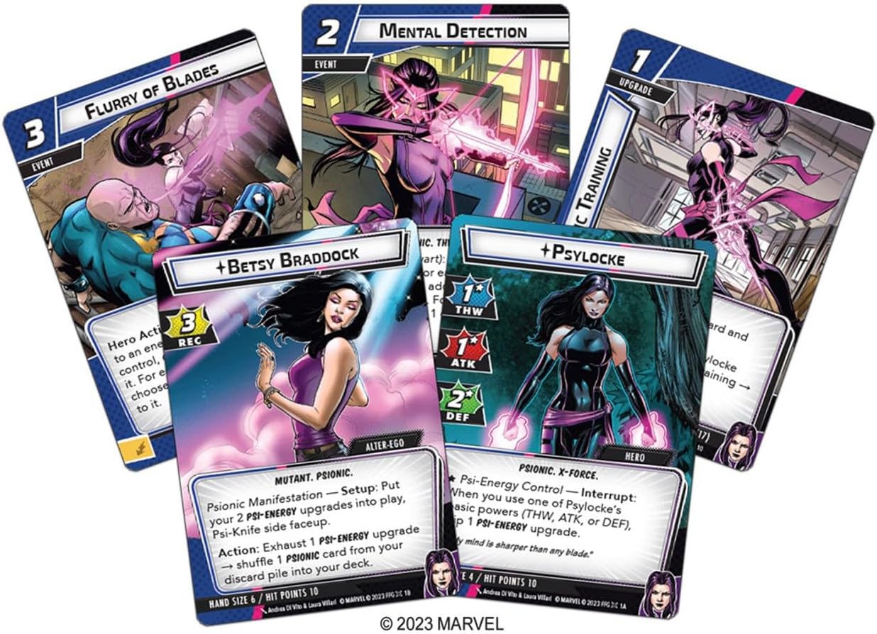 Marvel Champions: Psylocke Hero Pack