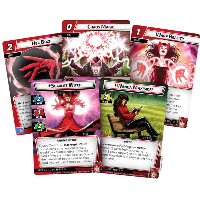 Marvel Champions - Scarlet Witch Hero Pack