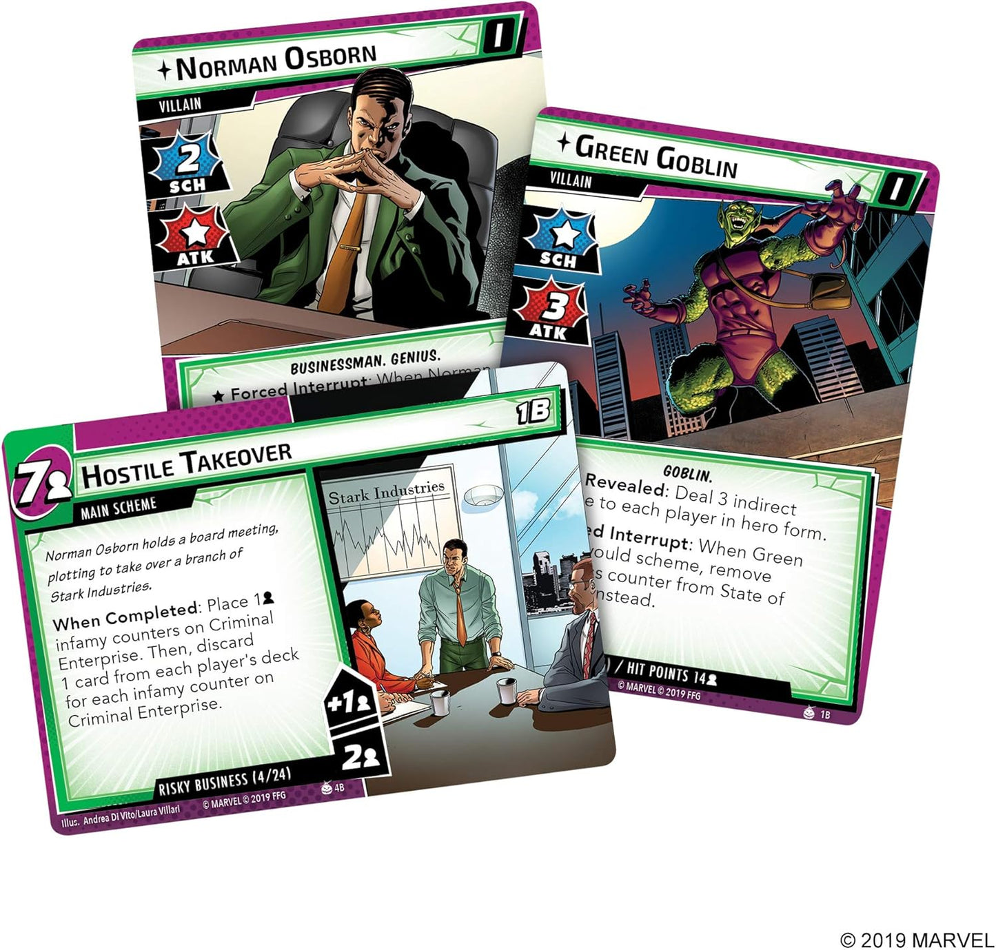 Marvel Champions - The Green Goblin Scenario Pack