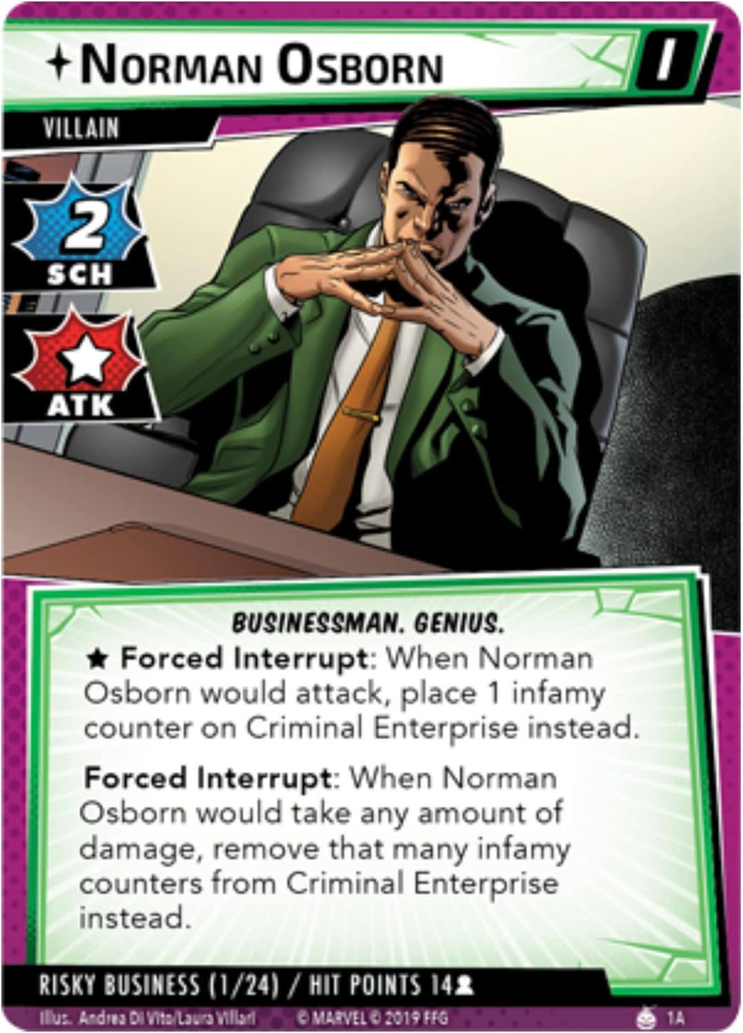 Marvel Champions - The Green Goblin Scenario Pack