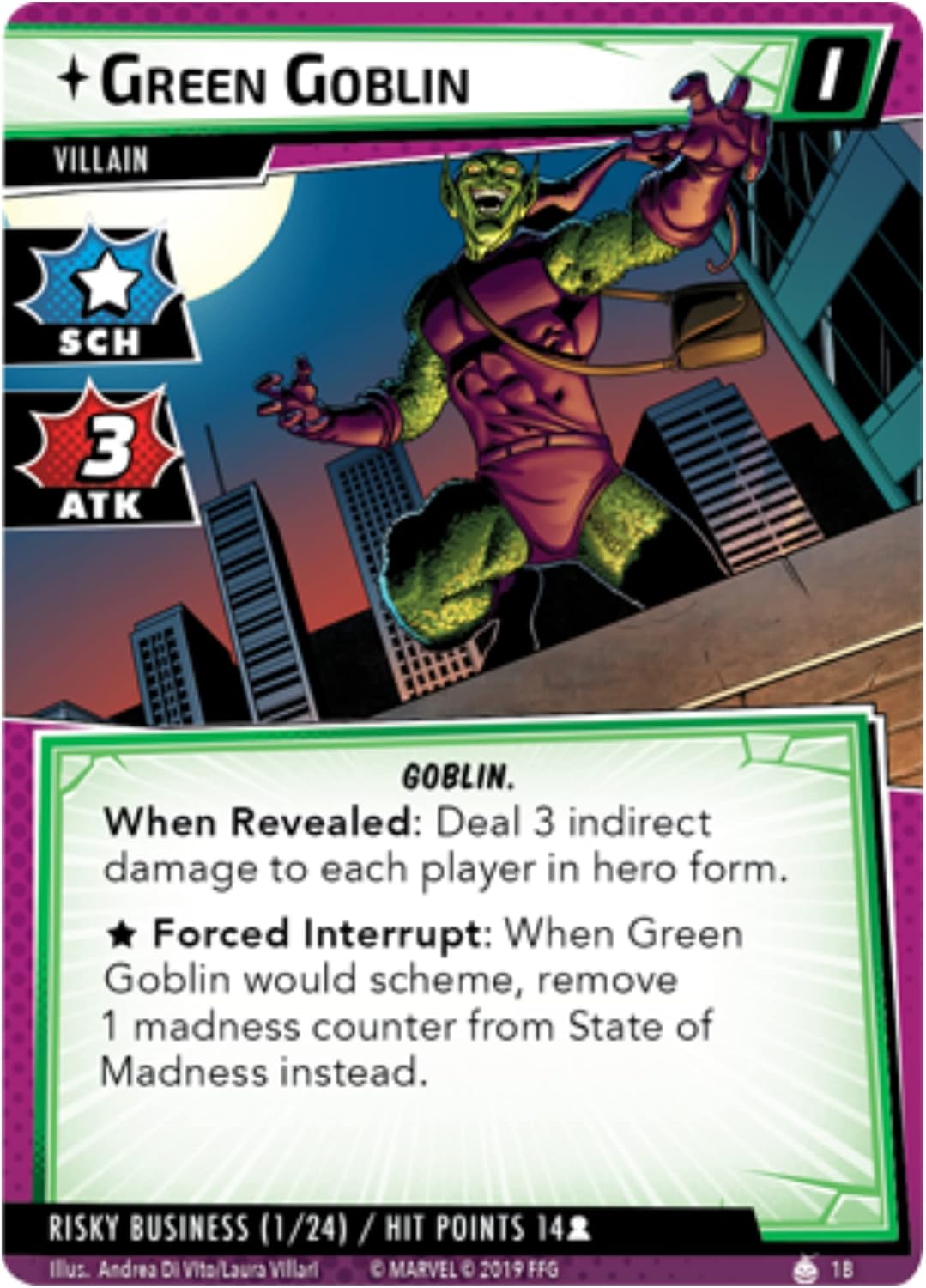 Marvel Champions - The Green Goblin Scenario Pack