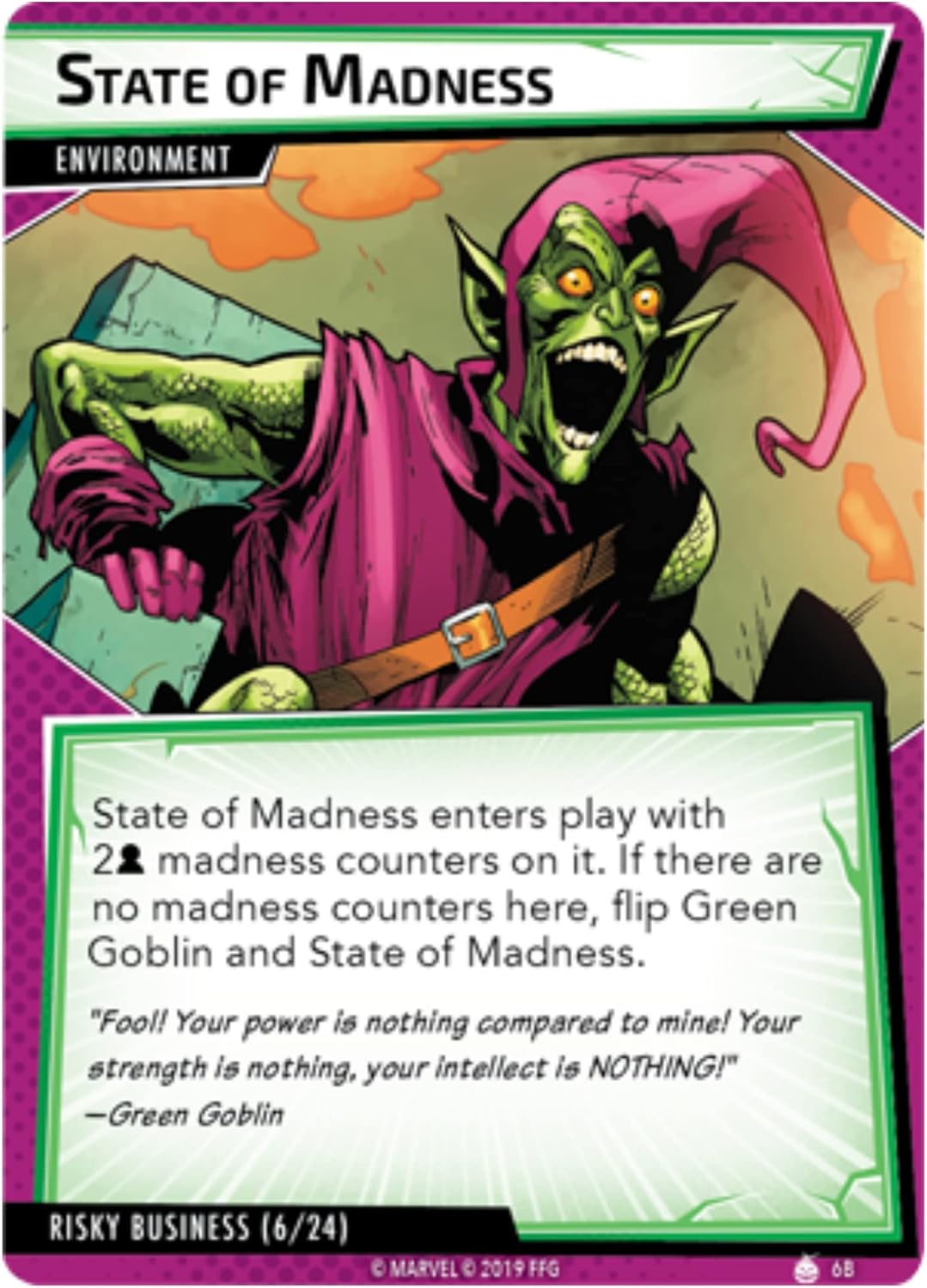 Marvel Champions - The Green Goblin Scenario Pack