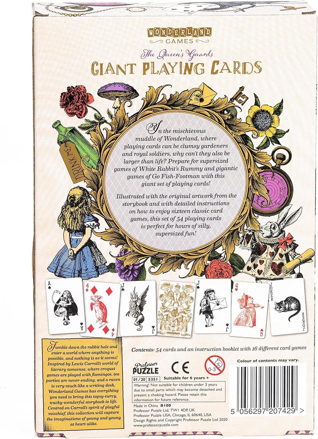 The Queen’s Guards Giant Playing Cards