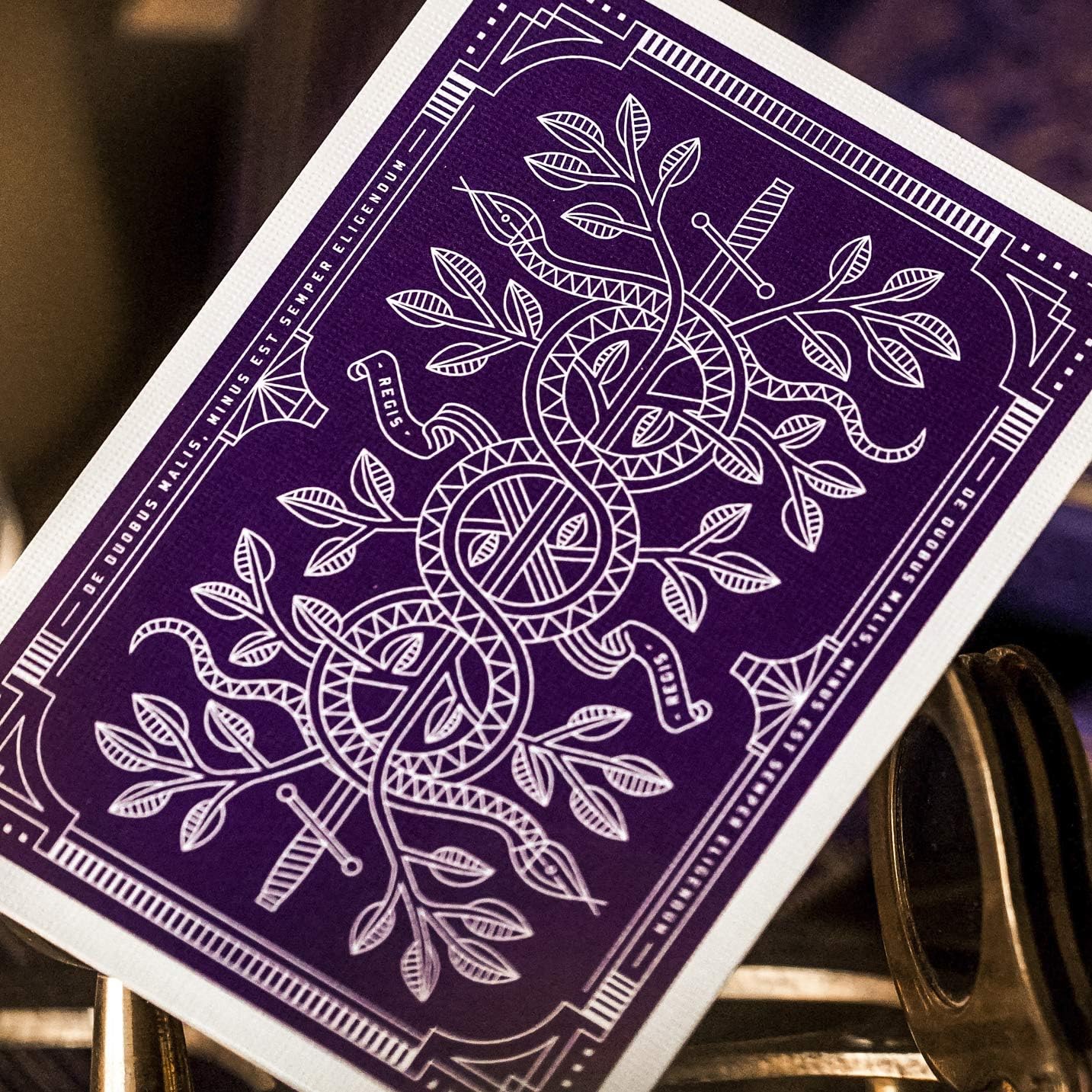 Theory11 Monarchs Playing Cards, Purple